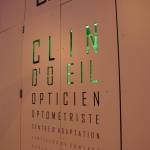 Rénovation d'un magasin d'optique à Leuze-en-Hainaut