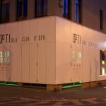 Rénovation d'un magasin d'optique à Leuze-en-Hainaut