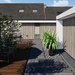 Extension d’une habitation à Vezon
